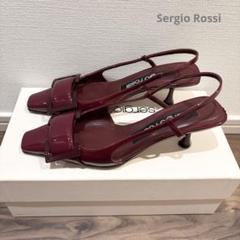 【新品未使用】sergio rossi ヒョウ柄 ミュール 新品未使用】sergio rossi ヒョウ柄 ミュール（Sergio Rossi