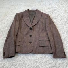 美品 マーガレットハウエル セットアップスーツ フレアスカート 通年 フォーマル 美品 MARGARET HOWELL マーガレットハウエル セットアップスーツ