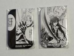 D.Gray-man ジャンプ50周年 スクエア缶バッジ アレン 神田ユウ
