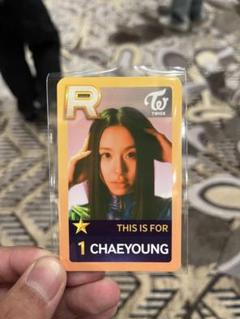 チェヨンssjyp 限定ミッション1 トレカ chaeyoung
