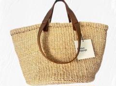 Bucket Baggage H＆S Basket L バケットバッグ ベージュ