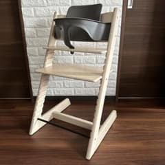 ストッケトリップトラップホワイトウォッシュ シリアル6 （2脚）