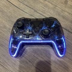 switch コントローラー クリアブラック　 スリーコインズ