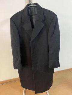 極美品 コムサデモード カシミヤ混 チェスターコート ロングコート ブラック 黒 dongman-1015.jpg