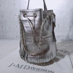 J&Mデヴットソン カーニバルショルダーバッグ2wayチェーン　シルバー ANNIVERSARY CARNIVAL｜J&M DAVIDSON｜ジェイアンドエム