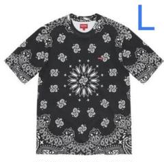 Supreme Small Box Tee bandana 黒 L