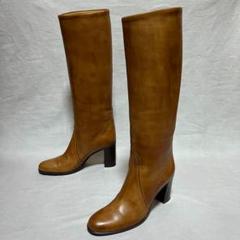 tanino crisci “camel long boots” size36 イタリア製 タニノ