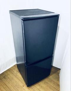 黒色 冷蔵庫 上下二段式のサムネイル