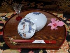 古伊万里　染錦　雲龍に雷紋の図　蓋茶碗　AS-BXc 古伊万里 染錦 雲龍に雷紋の図 蓋茶碗 AS-BXc - メルカリ
