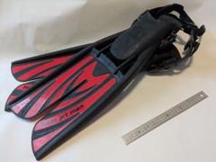 価格修正】SCUBAPRO twin jet max フィン 黒/赤 約26cmのサムネイル