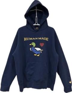 HUMAN MADE ダック プリント プルオーバーパーカー フーディー XL