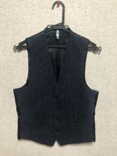 ☆美品 スーツセレクト ハリスツイード ジレベスト