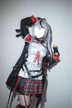ホロライブ 沙花叉クロヱ コスプレ フルセット ウィッグ2タイプ