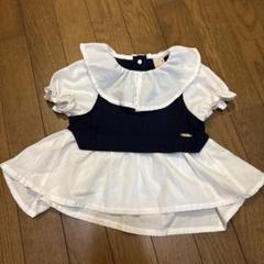 【美品】プティマイン　トップス　80㎝
