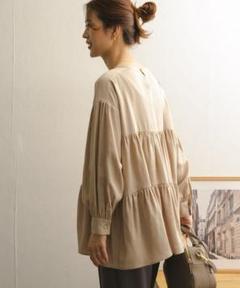 ティアードチュニックブラウス DOORS