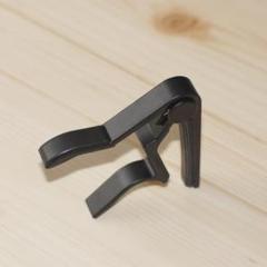 セミマットブラック 金属製ギターカポタスト