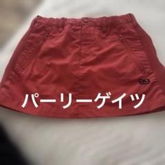 レディース ゴルフ スカート 赤