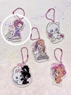 foxy illustrations ガチャ Girl with Bunny