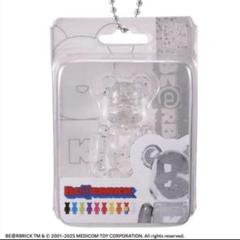 ベアブリック パッケージチャームコレクション　CLEAR GLITTER K