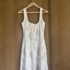 ZARA 白　2025 ワンピース　一度着用