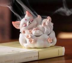 銅製 九尾狐薫香炉 室内薫香炉 茶道具 香道具 装飾品 工芸品 置物 磁器 九尾狐香炉 禅意薫香炉 茶道具 香道具 装飾品 工芸品 置物