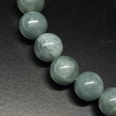 グァテマラ産♡ミャンマー産♡A貨本翡翠・水晶ブレスレット