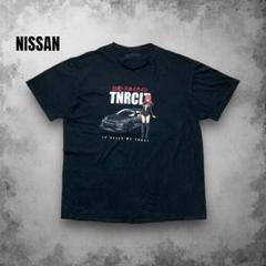 USA NISSAN 日産スカイライン アニメTシャツ GT-R 車 レーシング