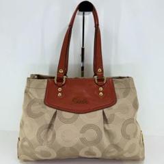 【残りわずか】 コーチ coach オプアート トートバッグ ハンドバッグ 258 - メルカリ バッグ