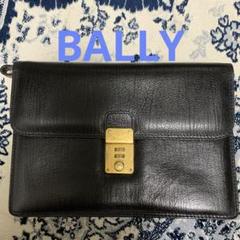 BALLY クラッチバッグ　セカンドバッグ　本革ブラック