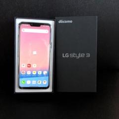LG style 3 オーロラホワイト 新品未使用