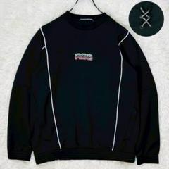 新品 ラッセルノ ゴルフ スエット フロントロゴ レースアップ ブラック 2