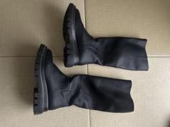 ロングブーツ 黒 23.5cmのサムネイル