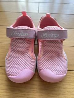 Skechers ピンク　キッズ　サンダル スニーカー15cm 新品未使用品のサムネイル