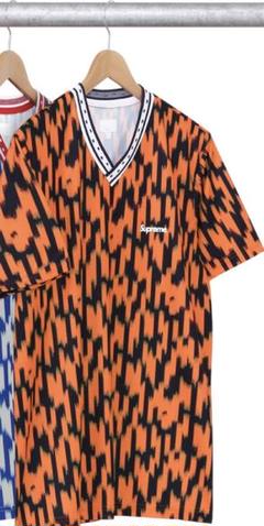 Orange M 15SS Supreme Striker Soccer Jer