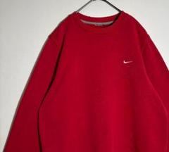 NIKE ナイキ　刺繍ロゴ　スウッシュ　裏起毛　スウェット