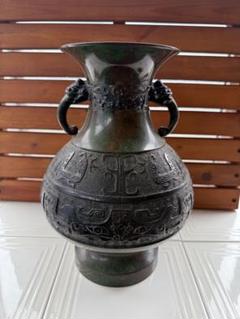 1850  七宝焼　景泰藍　花瓶2客 1850 七宝焼 景泰藍 花瓶2客 - メルカリ