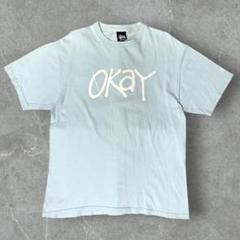 【希少】Stussy ステューシー Okay プリントTシャツ