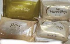 廃盤！花王ピュアホイップソープ、石鹸、ボディソープ、１１点セット、貴重エレガンス 廃盤！花王ピュアホイップソープ、石鹸、ボディソープ、11点