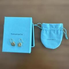 Tiffany & Co. k18フィリグリーハート型ピアス
