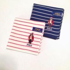 POLO RALPH LAUREN★ベア ハンカチ 〈2枚〉【新品タグ付】