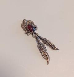 SAAD ピアス ガーネット silver925