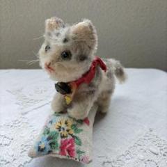 ビンテージ シュタイフ Tabby キャット 一番小さいサイズ C