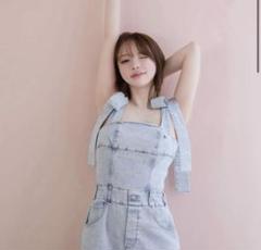 2025年最新】ANDMARY ribbon denim allinoneの人気アイテム