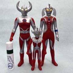 ウルトラマン、ウルトラセブン、ウルトラタロウ3体セット巨大ソフビ ウルトラマン、ウルトラセブン、ウルトラタロウ3体セット巨大