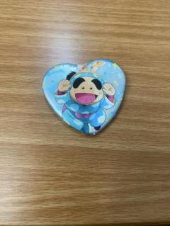 忍たま乱太郎 ハート缶バッジ 福富しんべヱ