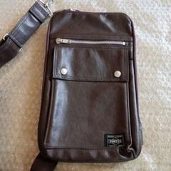 PORTER ブラウン ショルダーバッグ