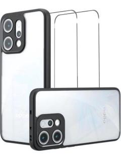 【1個+2枚】OPPO Reno14 5G ケース(1個)+ガラスフィルム2枚)