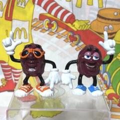 80s カリフォルニアレーズン　3体セット PVC アメトイ ☆VINTAGE☆【California Raisins（カリフォルニアレーズン