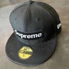 正規品 supreme キャップ NEWERA 7 1/2