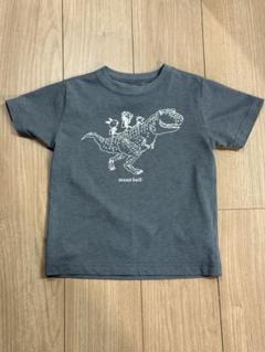 mont-bell 恐竜Tシャツ サイズ120 グレー